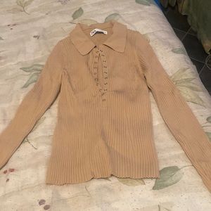 Zara knit top